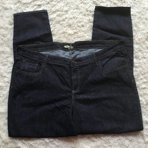 OLD NAVY Diva Women's Plus Size Jeans Skinny Denim New Rinse Blue NEW 20R